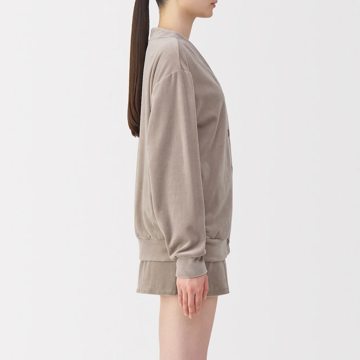 Cotton Velour Cardigan - Image 19