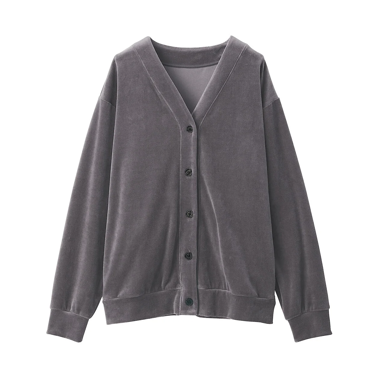 Cotton Velour Cardigan - Image 7
