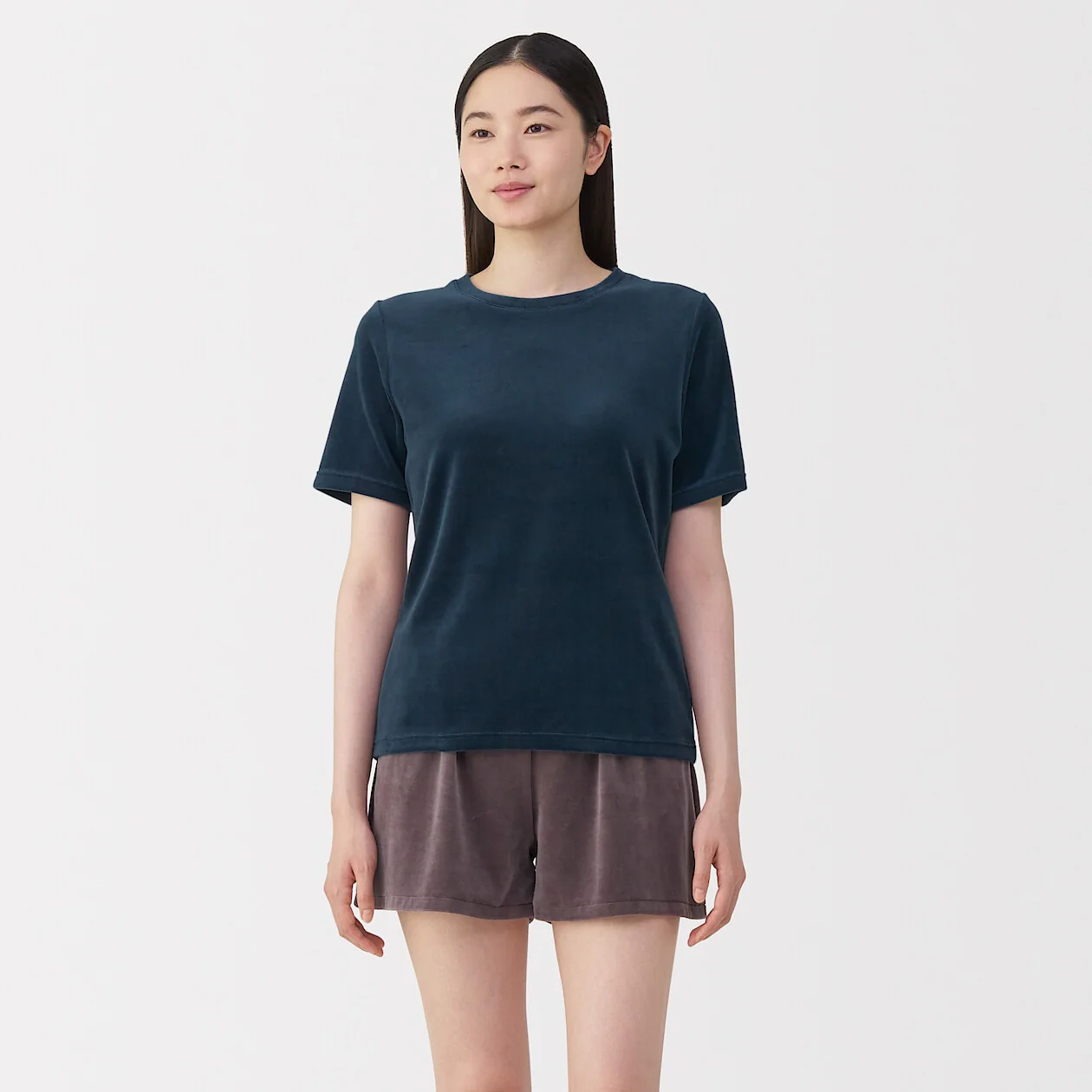 Cotton Velour French T-Shirt