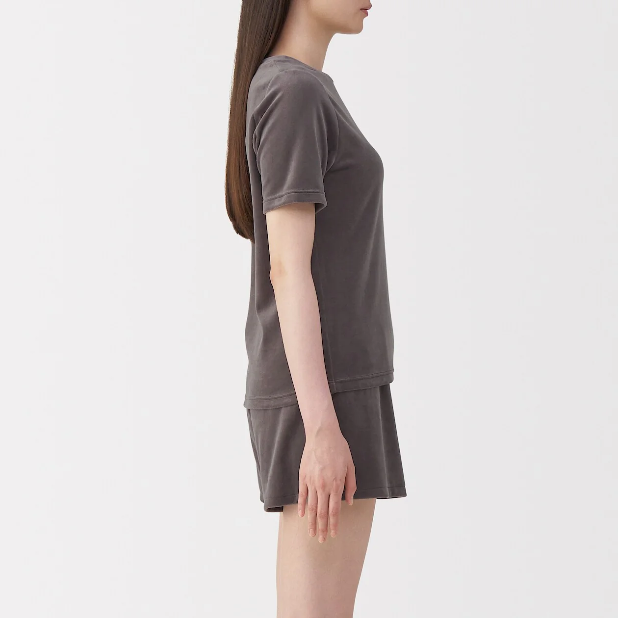 Cotton Velour French T-Shirt - Image 12