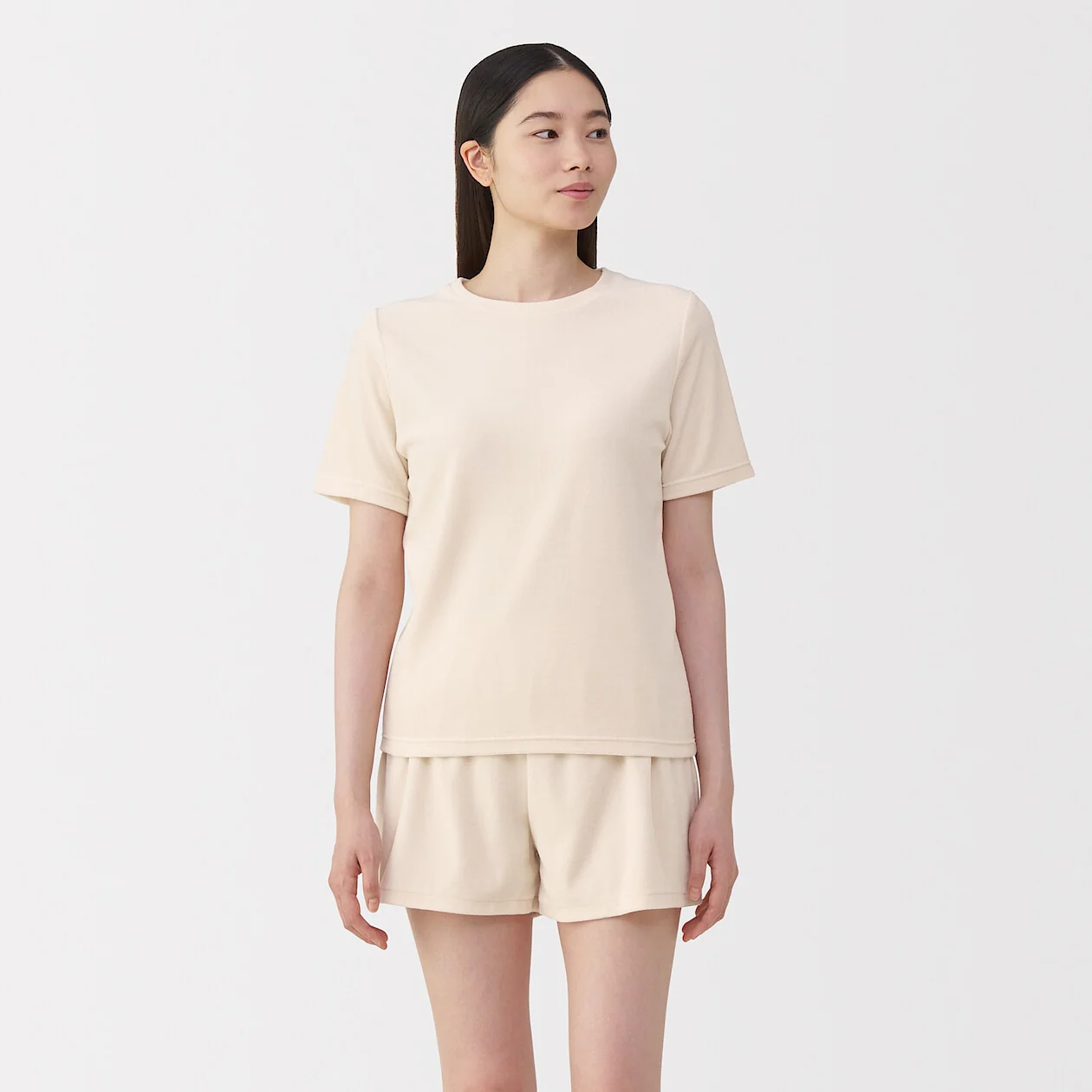 Cotton Velour French T-Shirt - Image 17