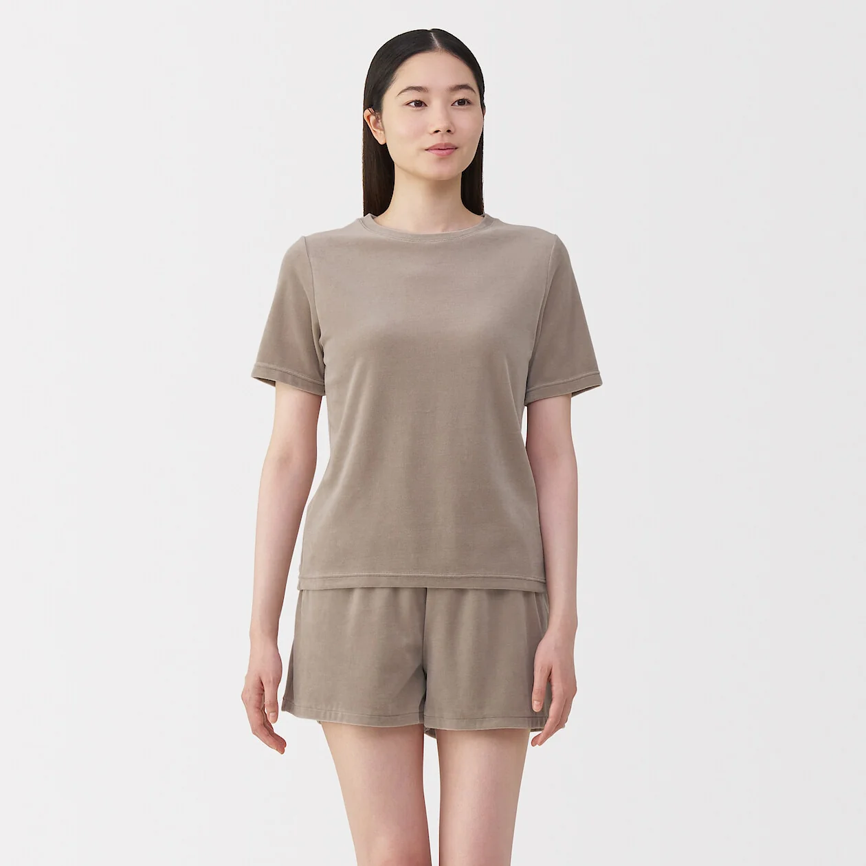 Cotton Velour French T-Shirt - Image 25