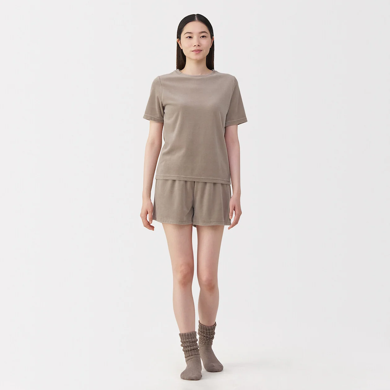 Cotton Velour French T-Shirt - Image 26