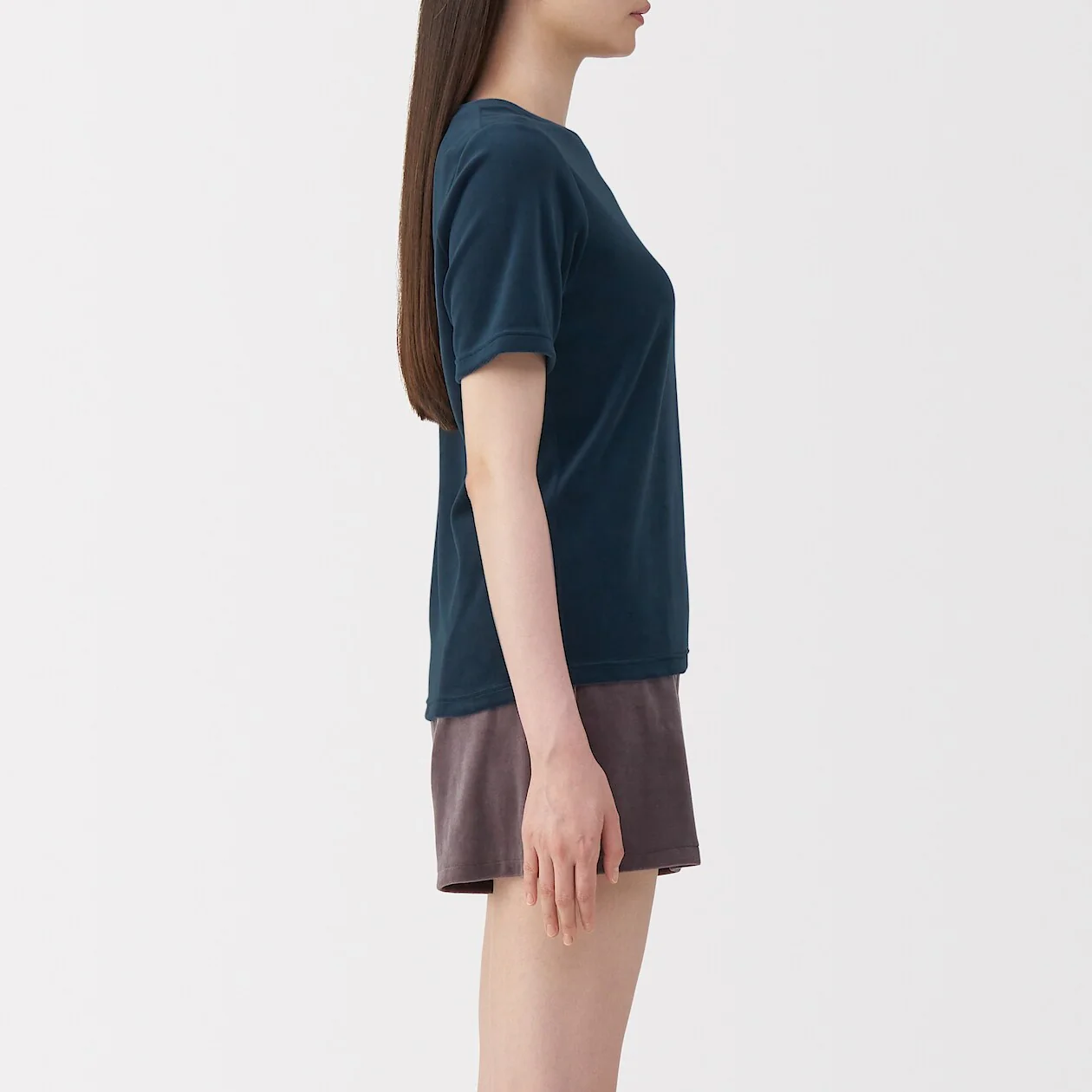 Cotton Velour French T-Shirt - Image 4