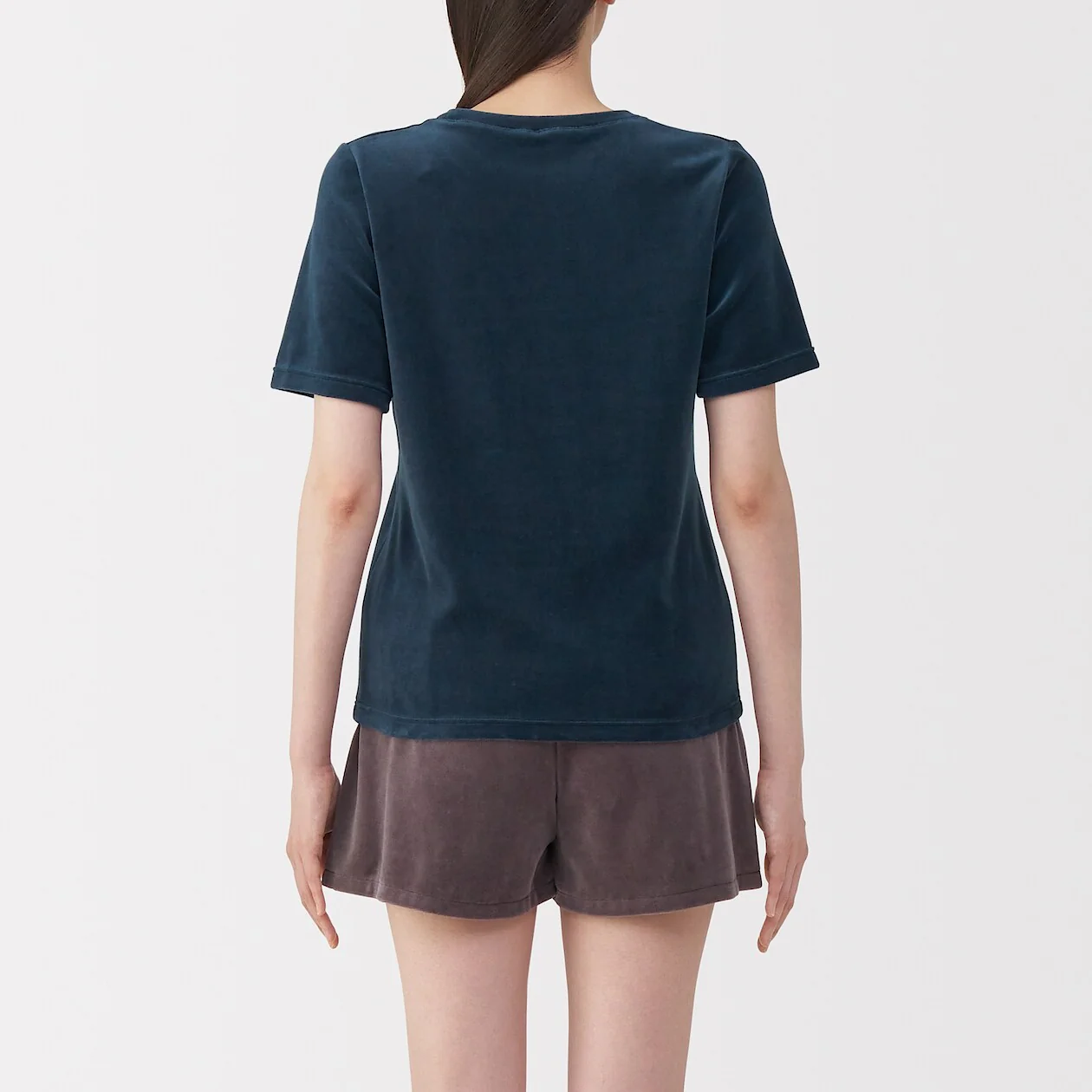 Cotton Velour French T-Shirt - Image 5