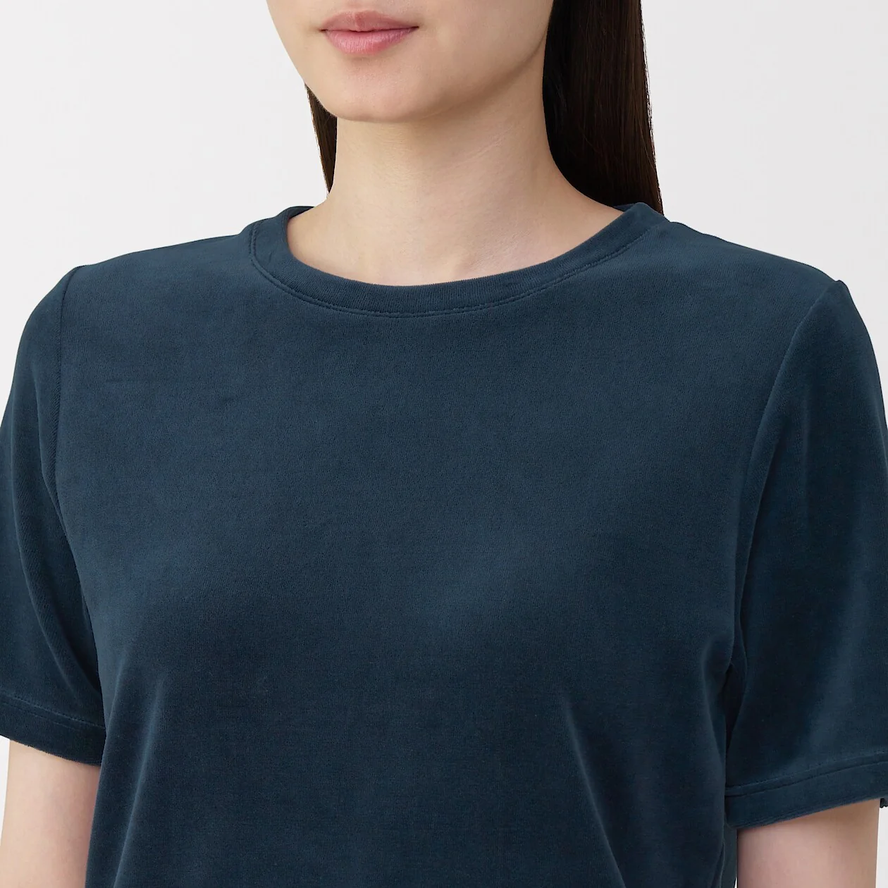 Cotton Velour French T-Shirt - Image 6