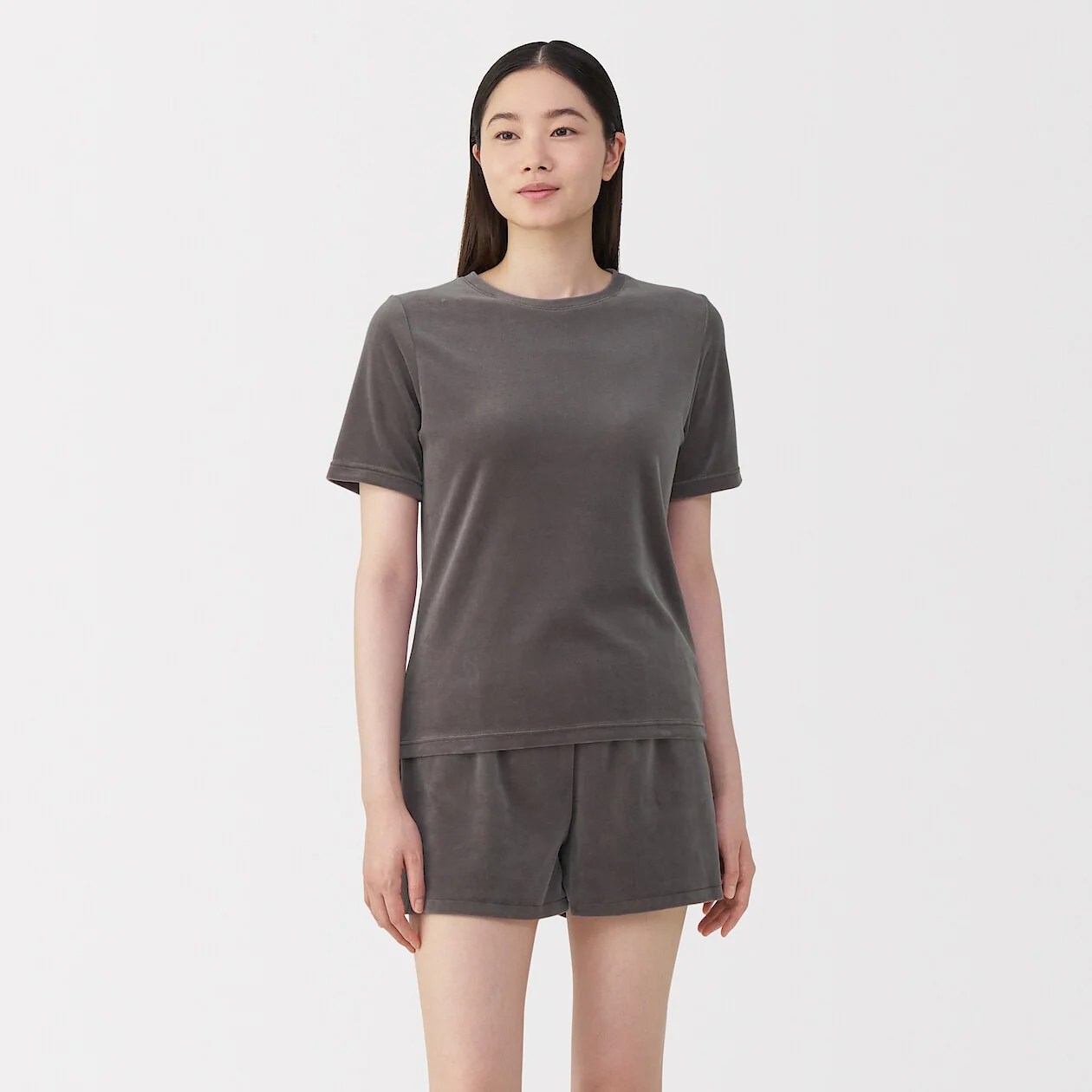 Cotton Velour French T-Shirt - Image 9