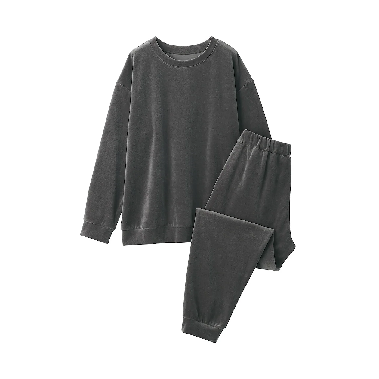 Cotton Velour Long Sleeve Loungewear Set - Image 17