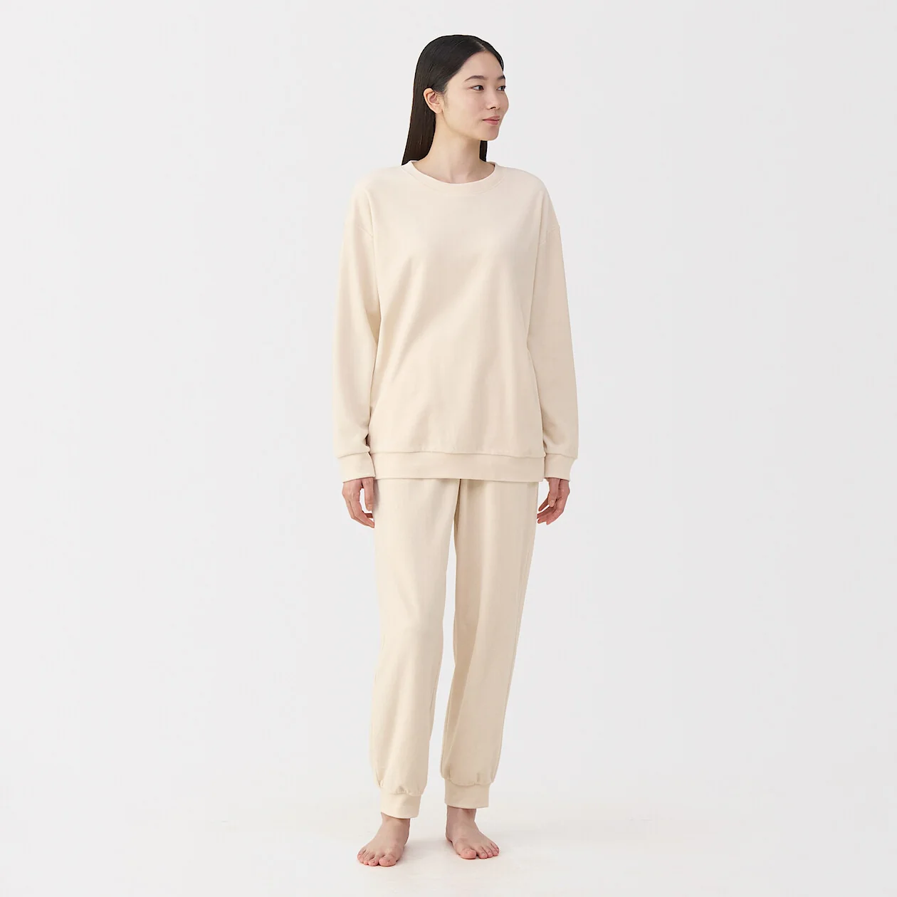 Cotton Velour Long Sleeve Loungewear Set - Image 19