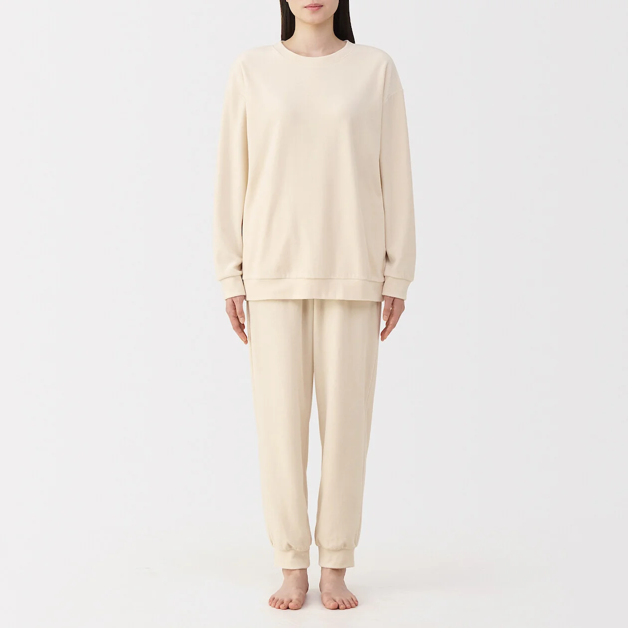 Cotton Velour Long Sleeve Loungewear Set - Image 20