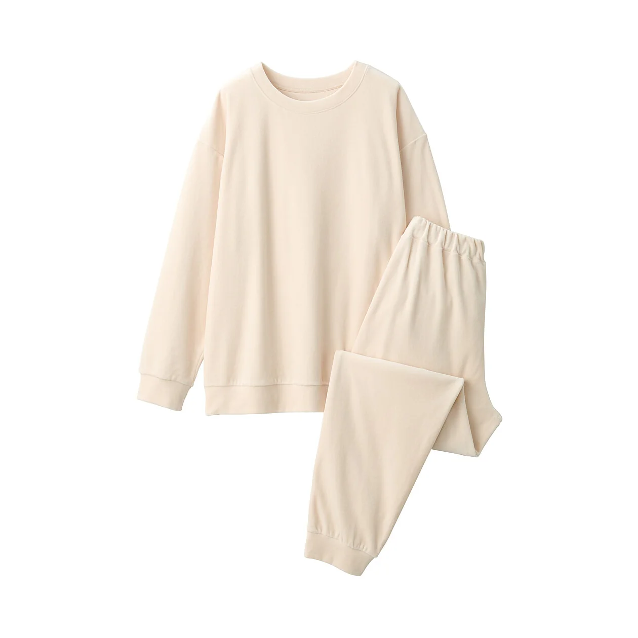 Cotton Velour Long Sleeve Loungewear Set - Image 26