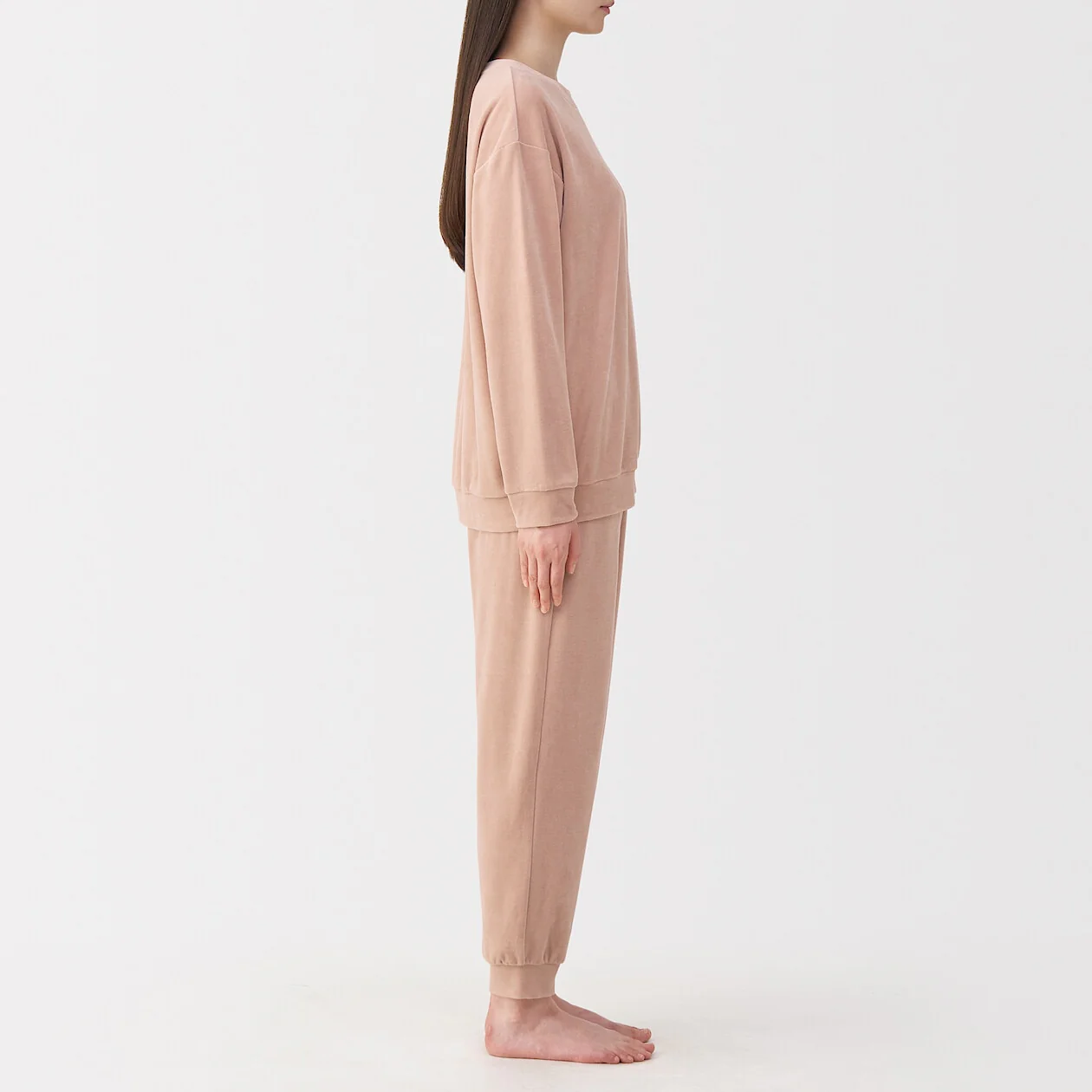 Cotton Velour Long Sleeve Loungewear Set - Image 30
