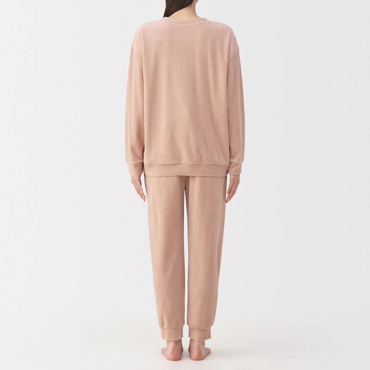 Cotton Velour Long Sleeve Loungewear Set - Image 31