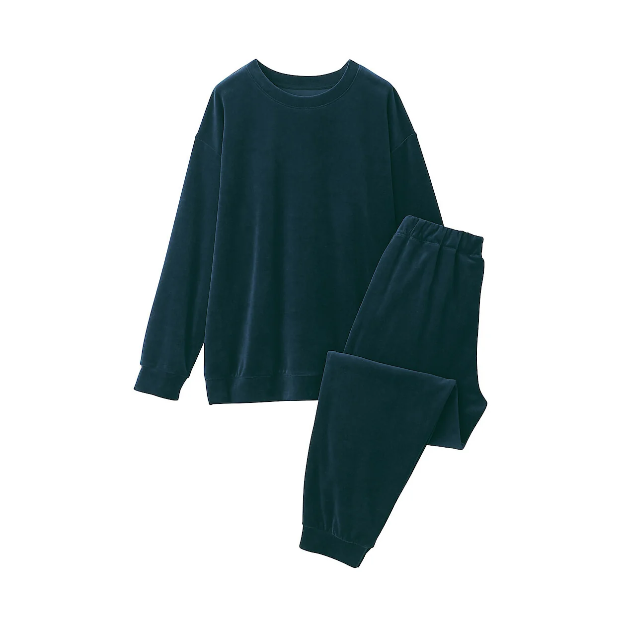 Cotton Velour Long Sleeve Loungewear Set - Image 8