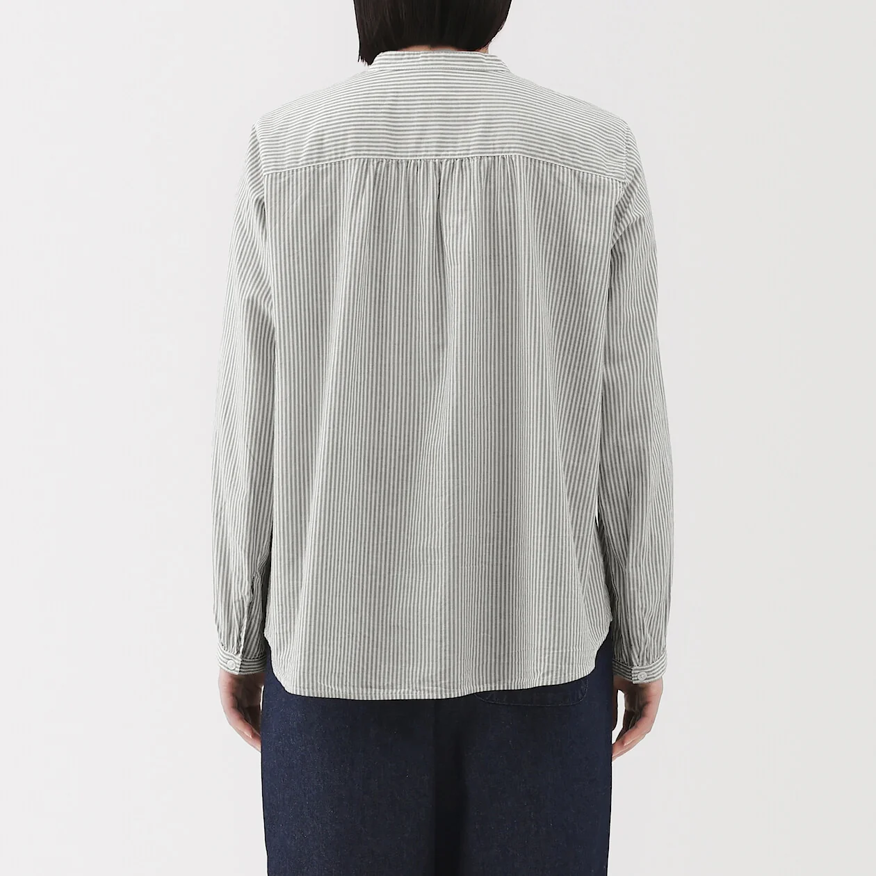Cotton Voile Long Sleeve Blouse - Image 19