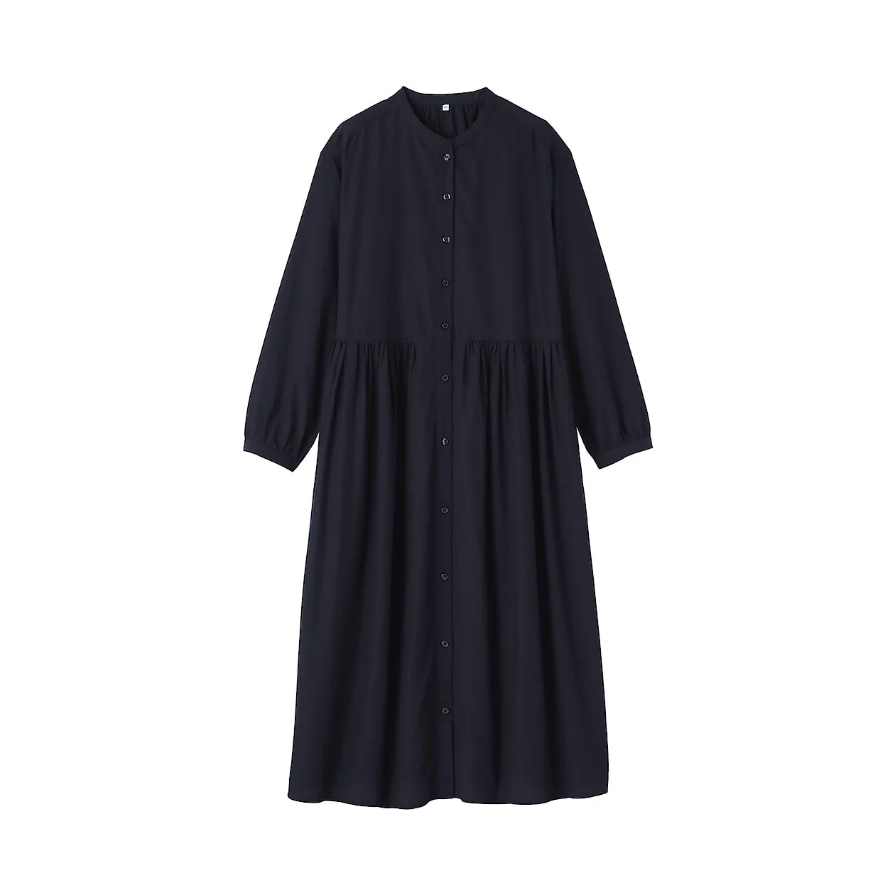 Cotton Voile Long Sleeve Dress - Image 7