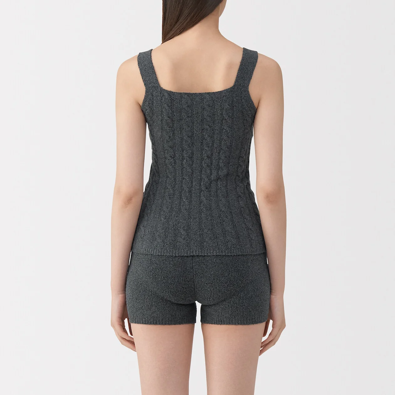 Cotton Cosy Knit Bra Tank Top - Image 14