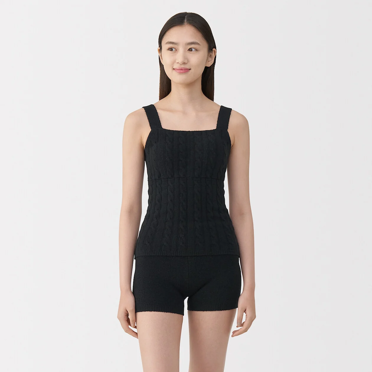 Cotton Cosy Knit Bra Tank Top - Image 20