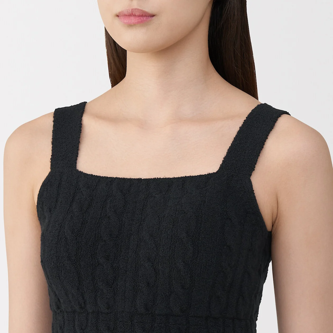 Cotton Cosy Knit Bra Tank Top - Image 24
