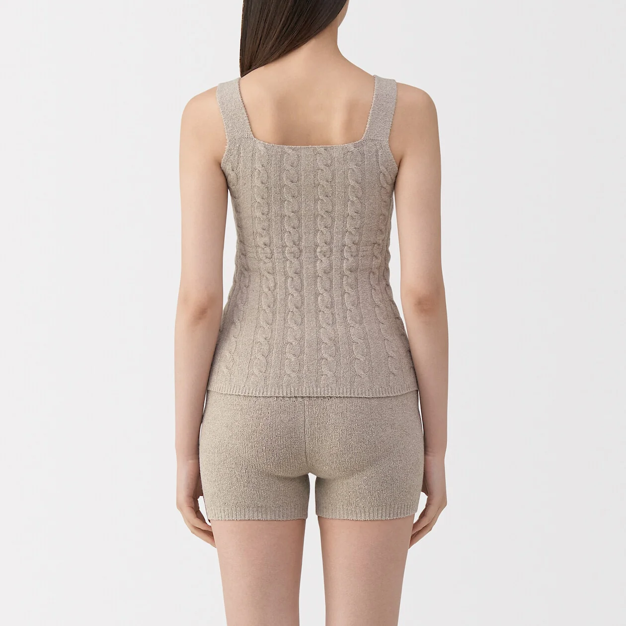 Cotton Cosy Knit Bra Tank Top - Image 32