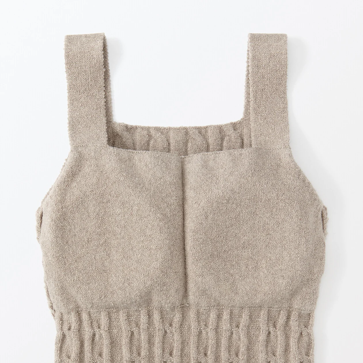 Cotton Cosy Knit Bra Tank Top - Image 34
