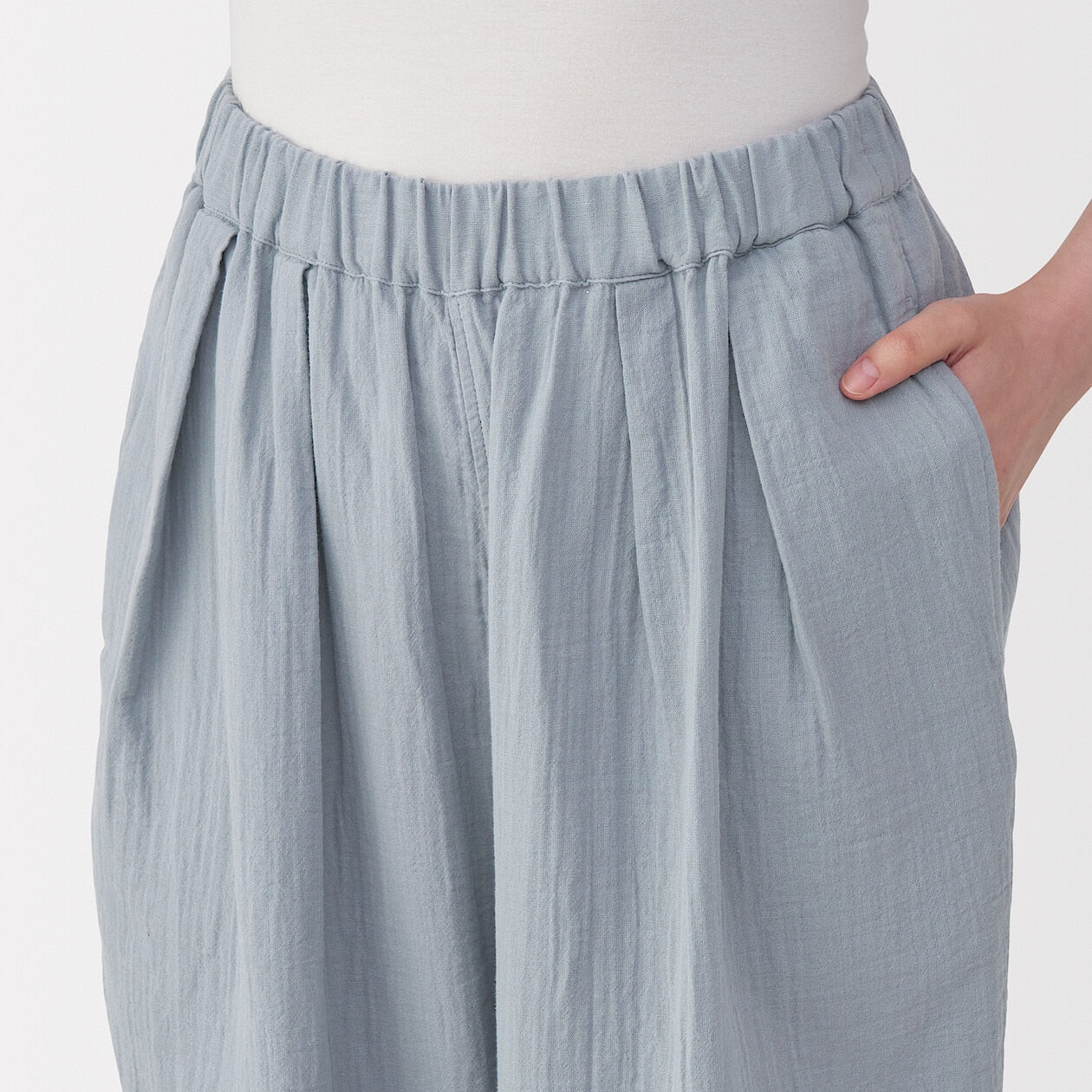 Crepe Gauze 3/4 Sleeve Loungewear Set - Image 15