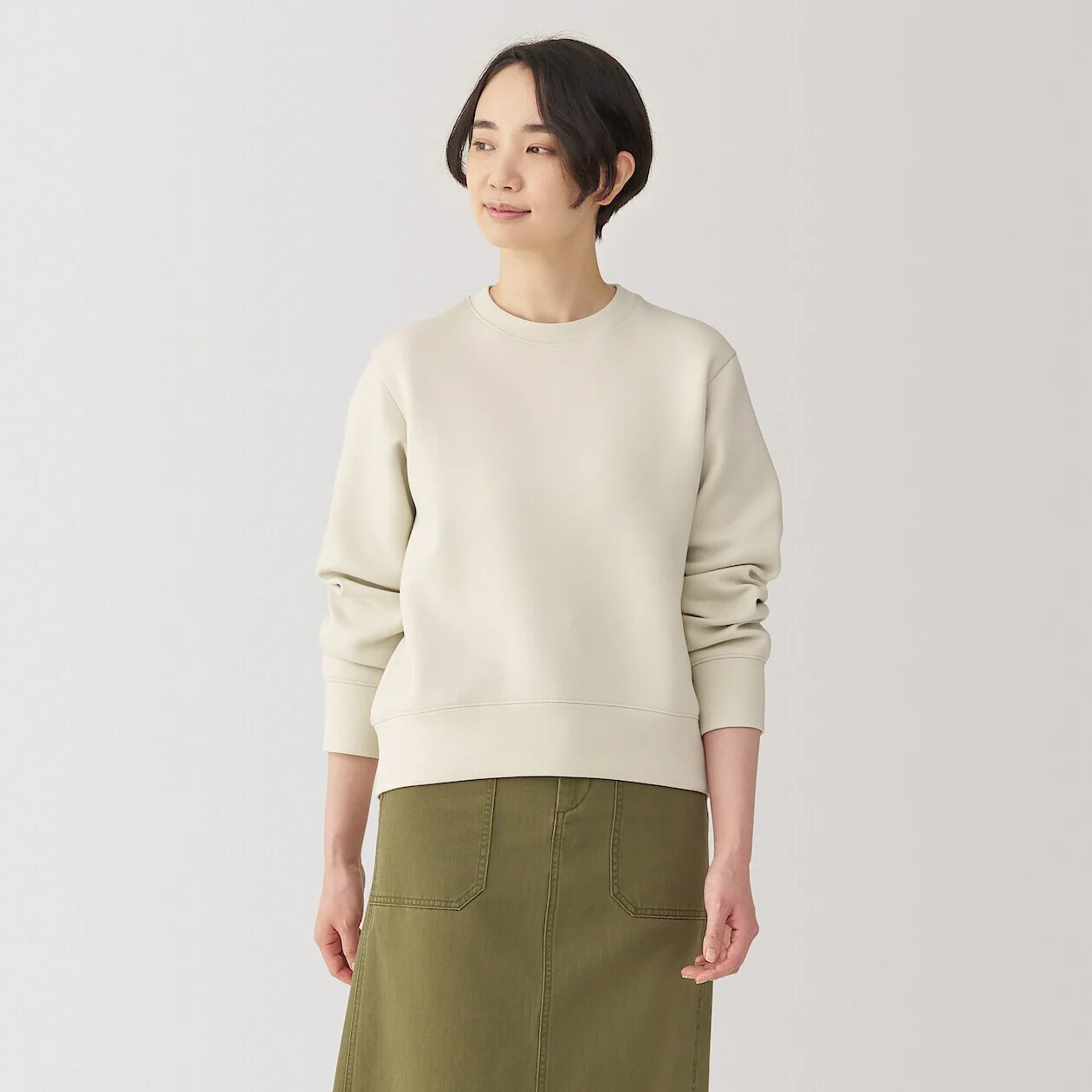 Double Knitted Crewneck Sweatshirt - Image 31
