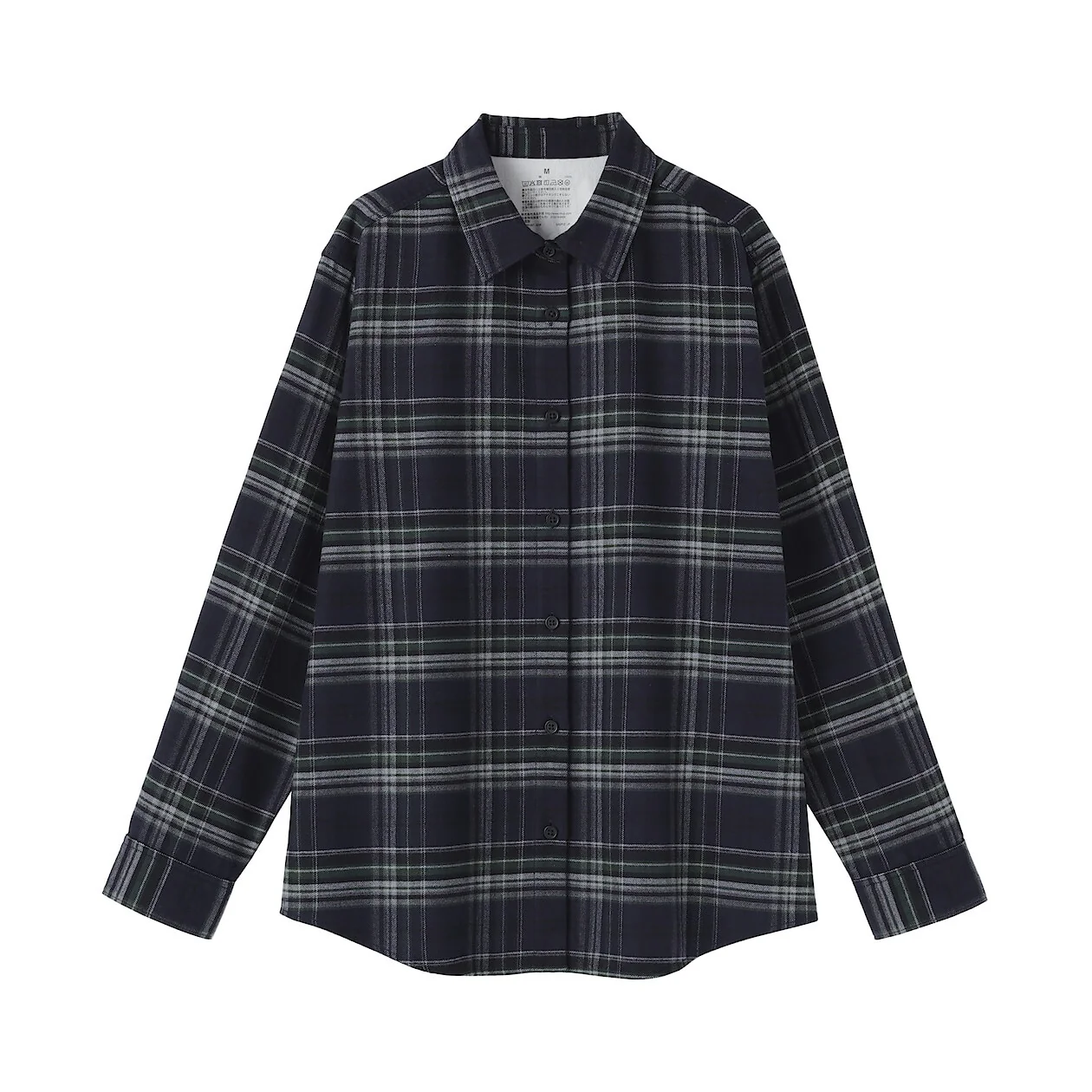 Double Brushed Flannel Long Sleeve Shirt - Image 47