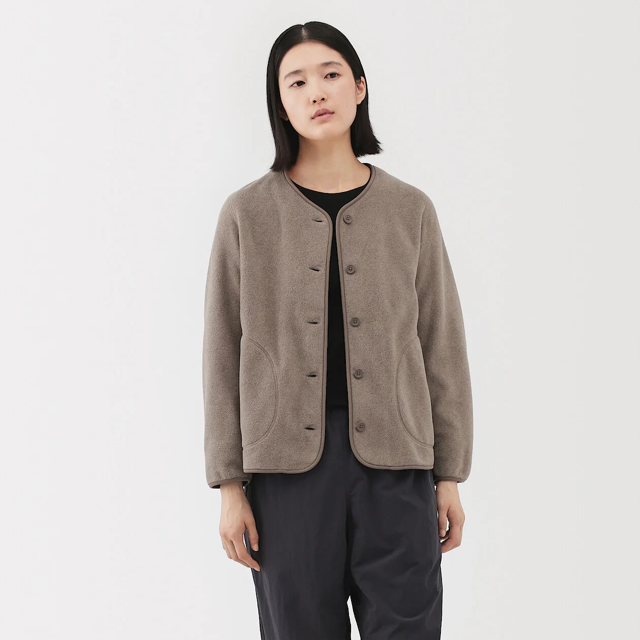 Easy Recycled Fleece Cardigan - Image 41