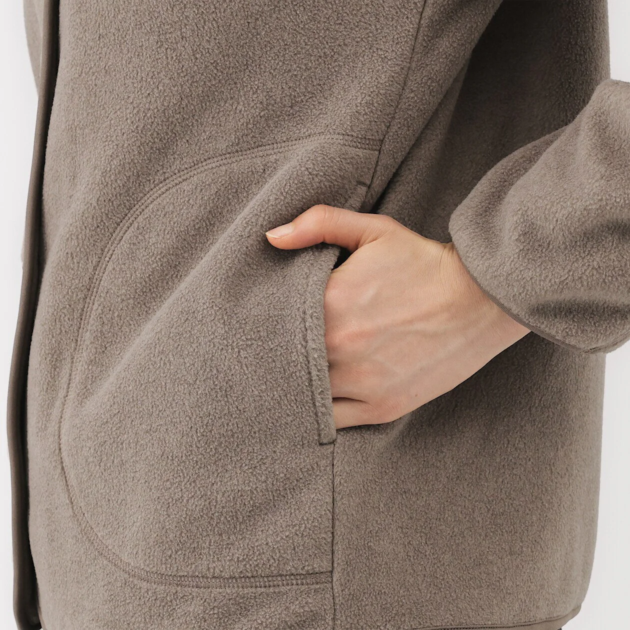 Easy Recycled Fleece Cardigan - Image 46
