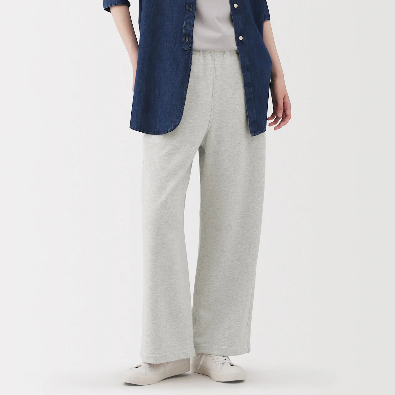 French Terry Wide Sweatpants - Image 16