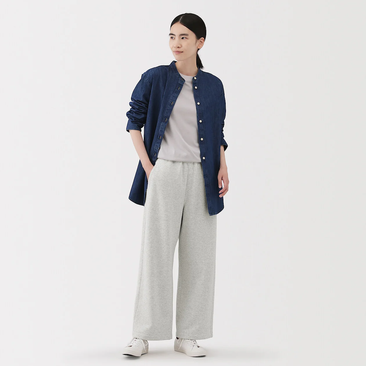 French Terry Wide Sweatpants - Image 17