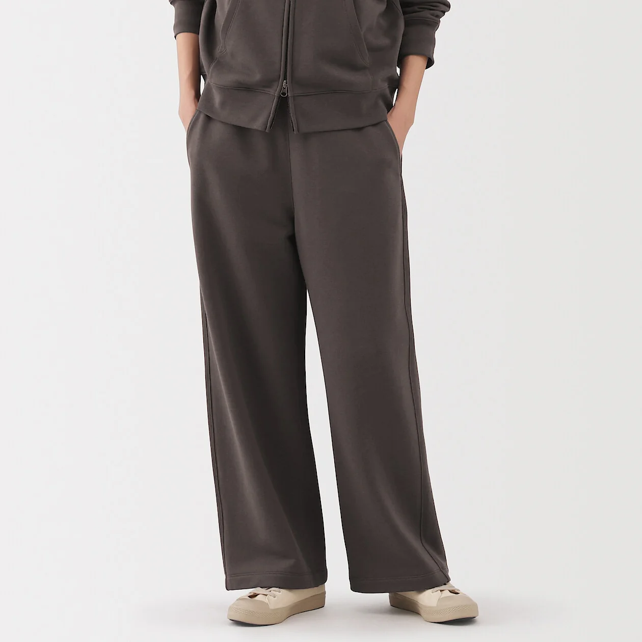 French Terry Wide Sweatpants - Image 22