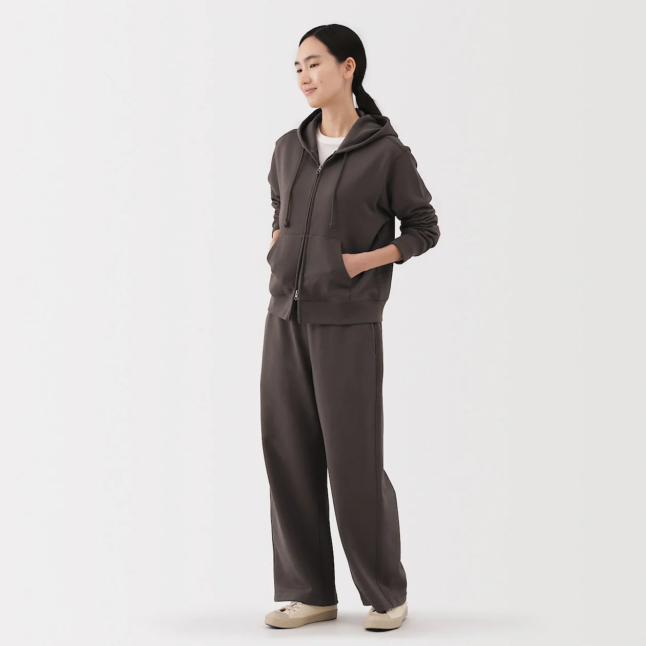 French Terry Wide Sweatpants - Image 23