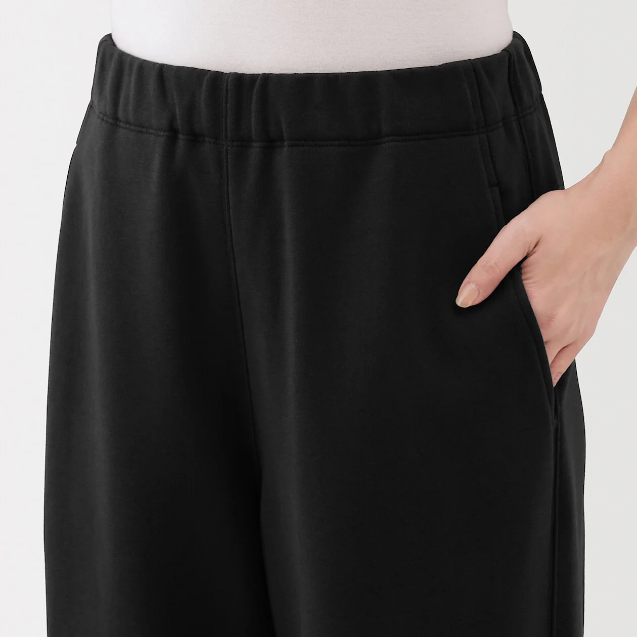 French Terry Wide Sweatpants - Image 5