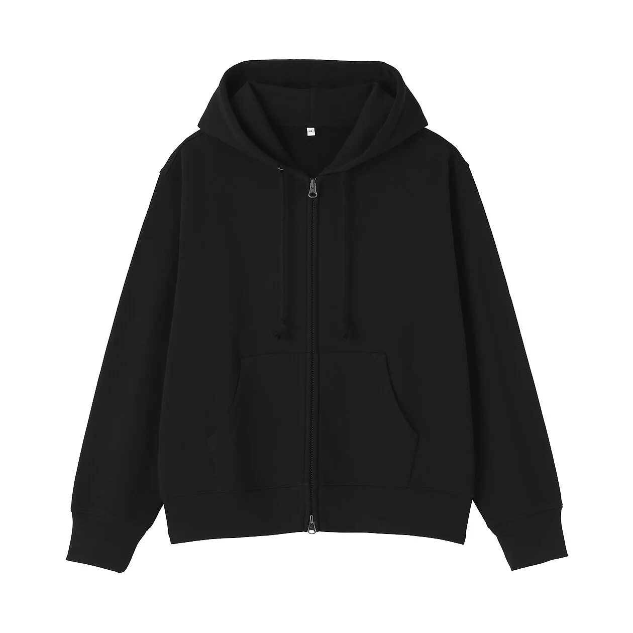 French Terry Double Zip-Up Hoodie - Image 14