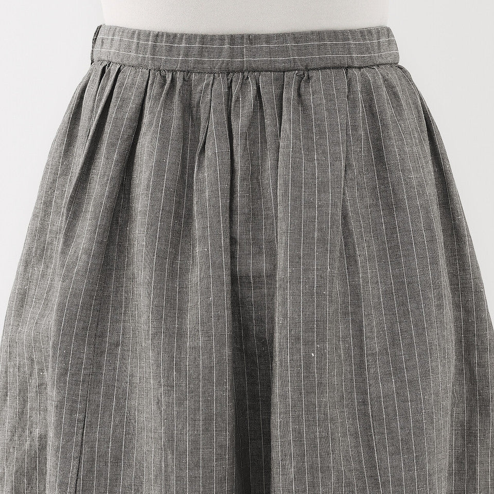 Hemp Cotton Easy Long Skirt - Image 7