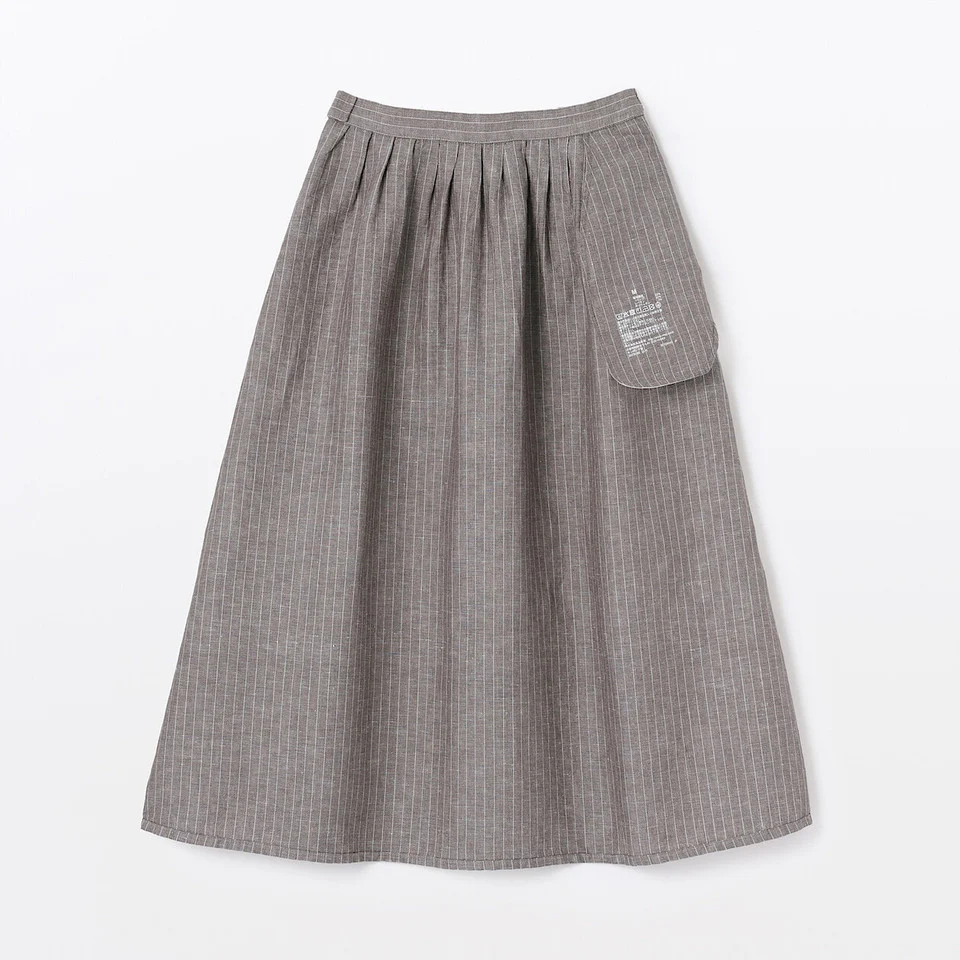 Hemp Cotton Easy Long Skirt - Image 9