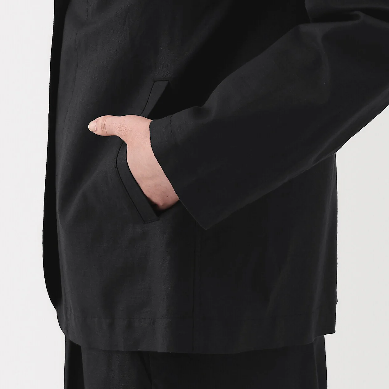 Hemp Cotton Shirt Jacket - Image 6