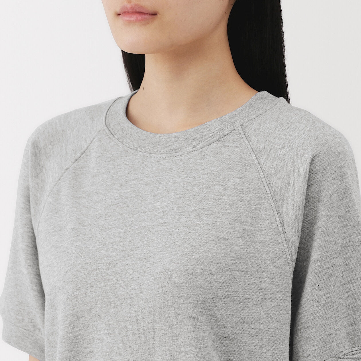 Lightweight Crewneck Short Sleeve Sweatshirt - Image 5