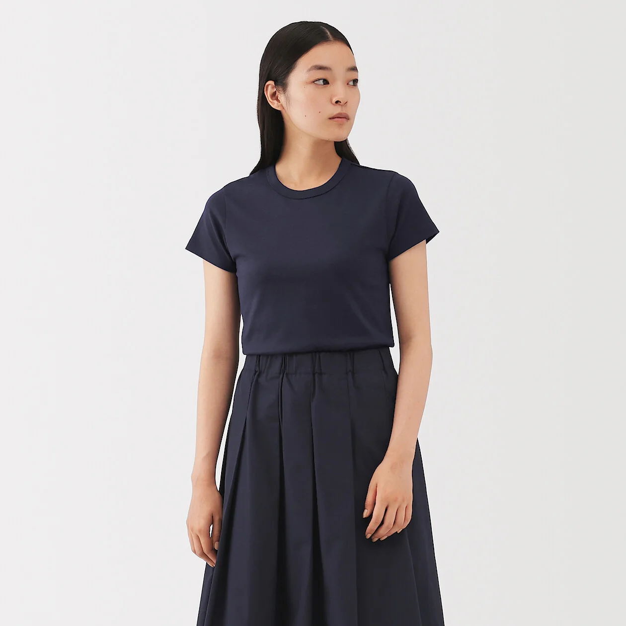 Linen Blend Short Sleeve T-Shirt