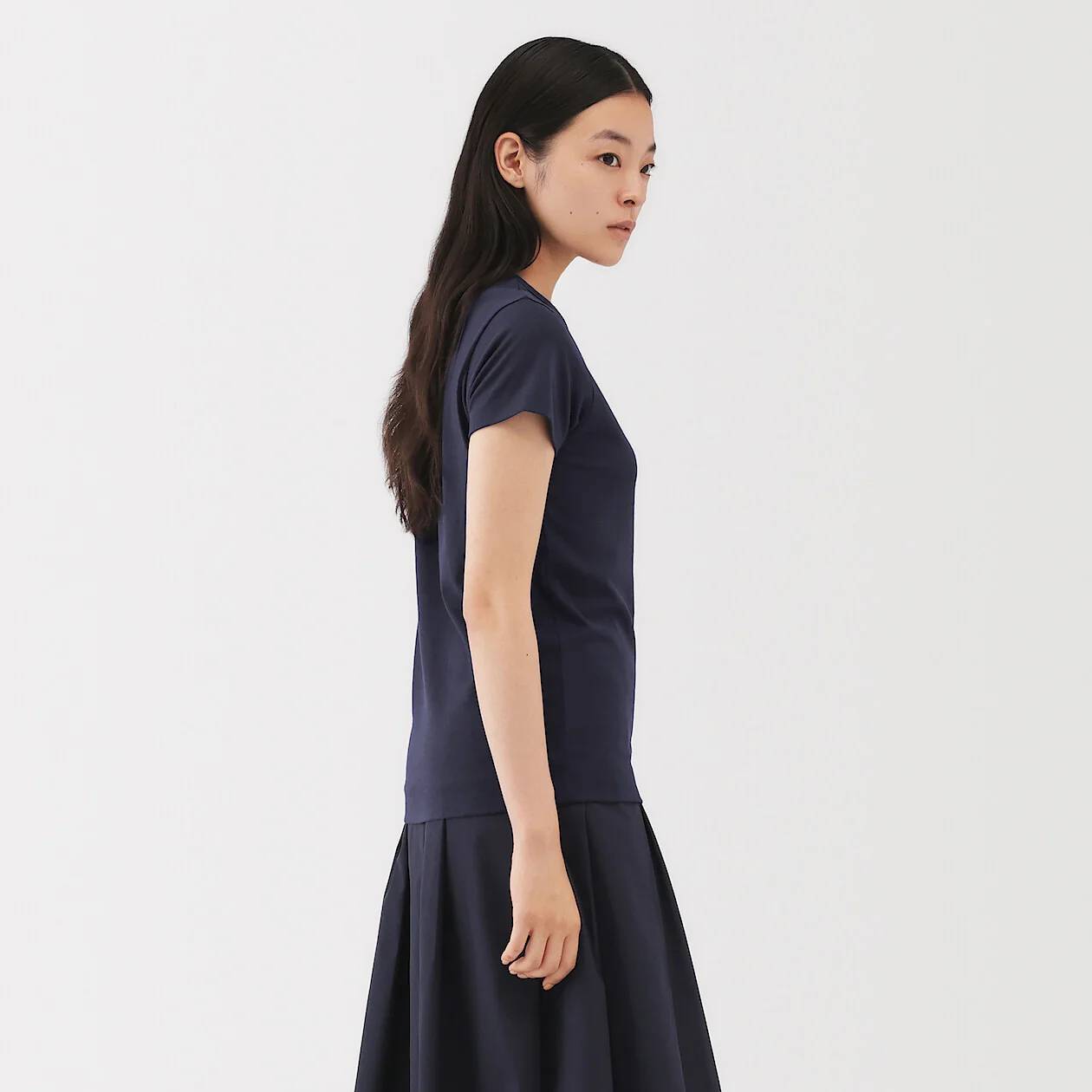Linen Blend Short Sleeve T-Shirt - Image 3