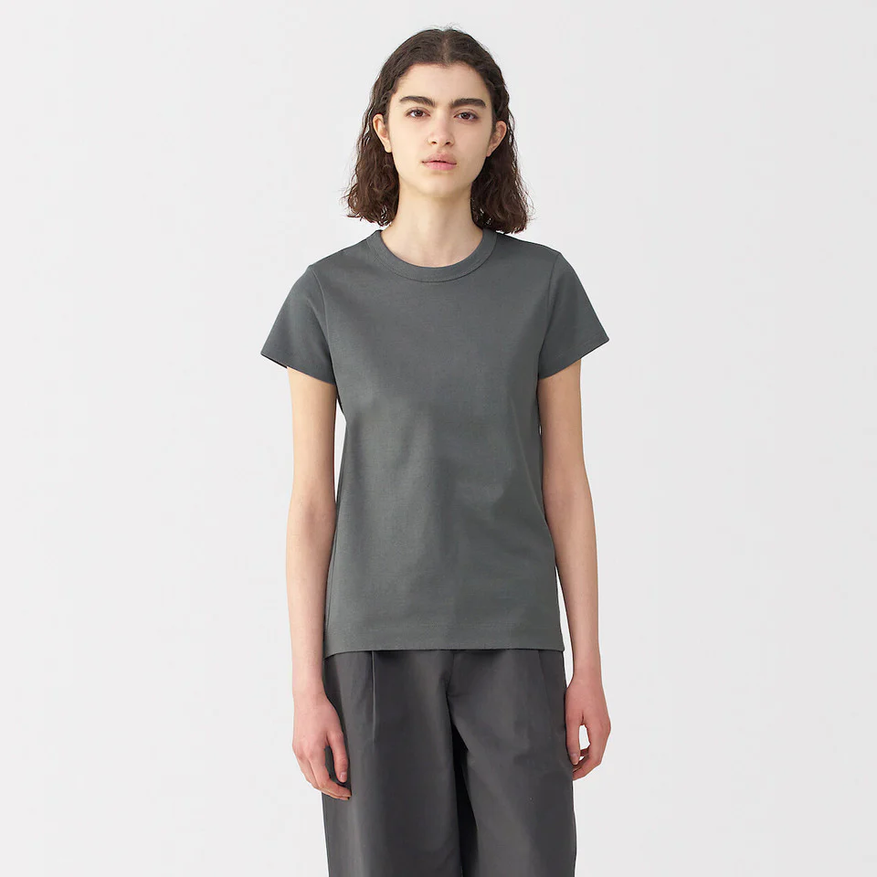 MUJI Labo Linen Blend Short Sleeve T-Shirt - Image 15