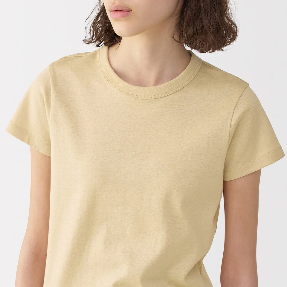 MUJI Labo Linen Blend Short Sleeve T-Shirt - Image 26