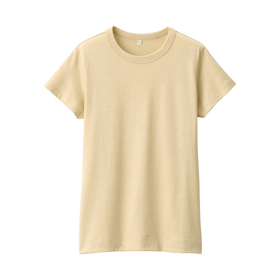 MUJI Labo Linen Blend Short Sleeve T-Shirt - Image 27