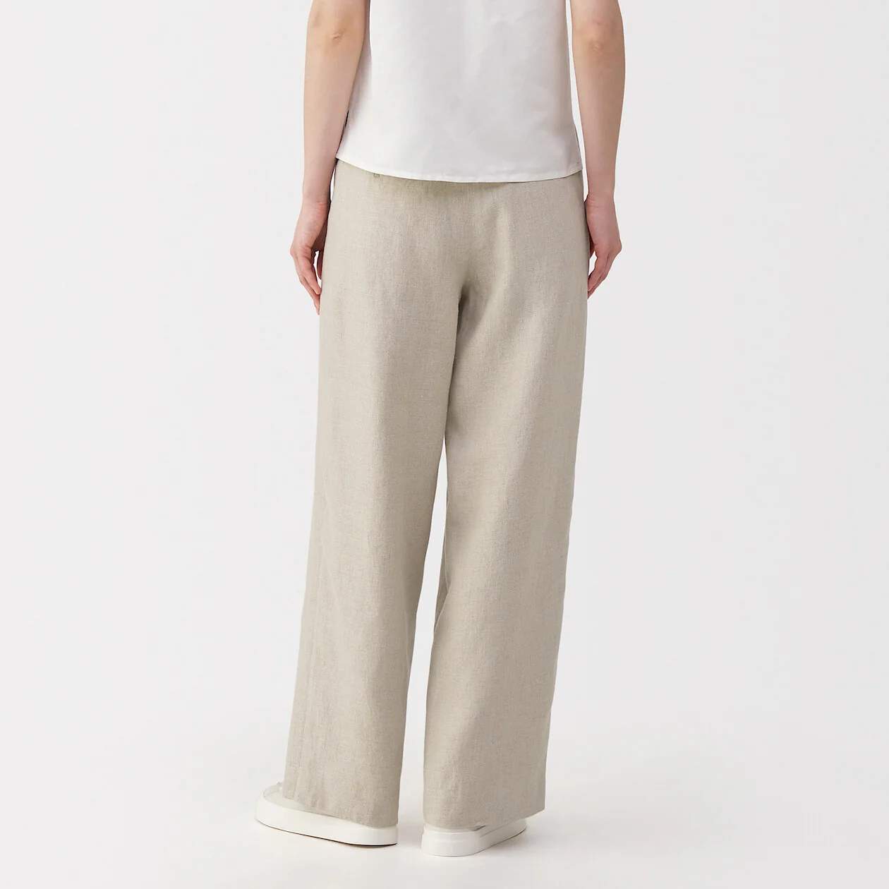 MUJI Labo Linen Wide Pants - Image 13