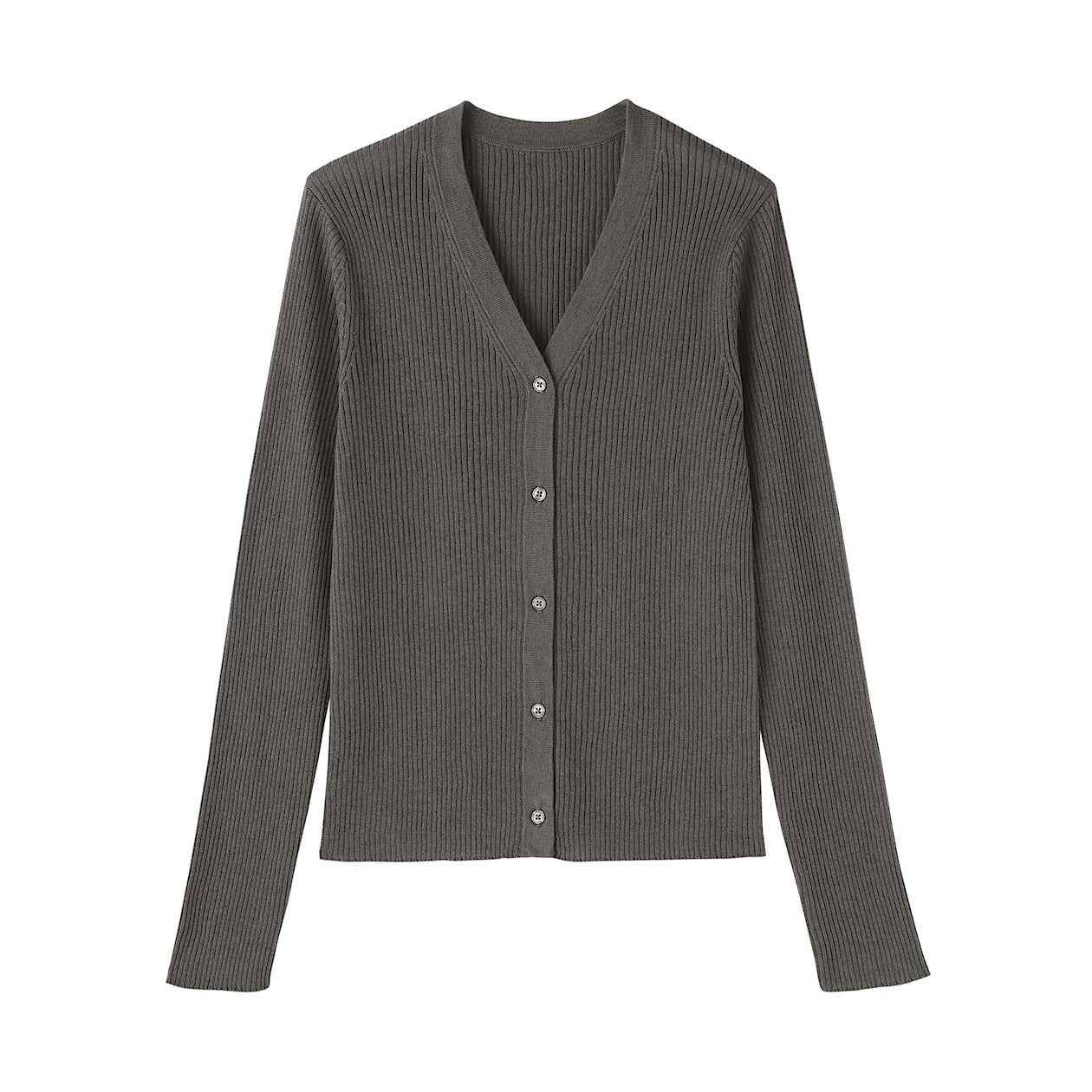 Lyocell Blend V-Neck Cardigan - Image 14