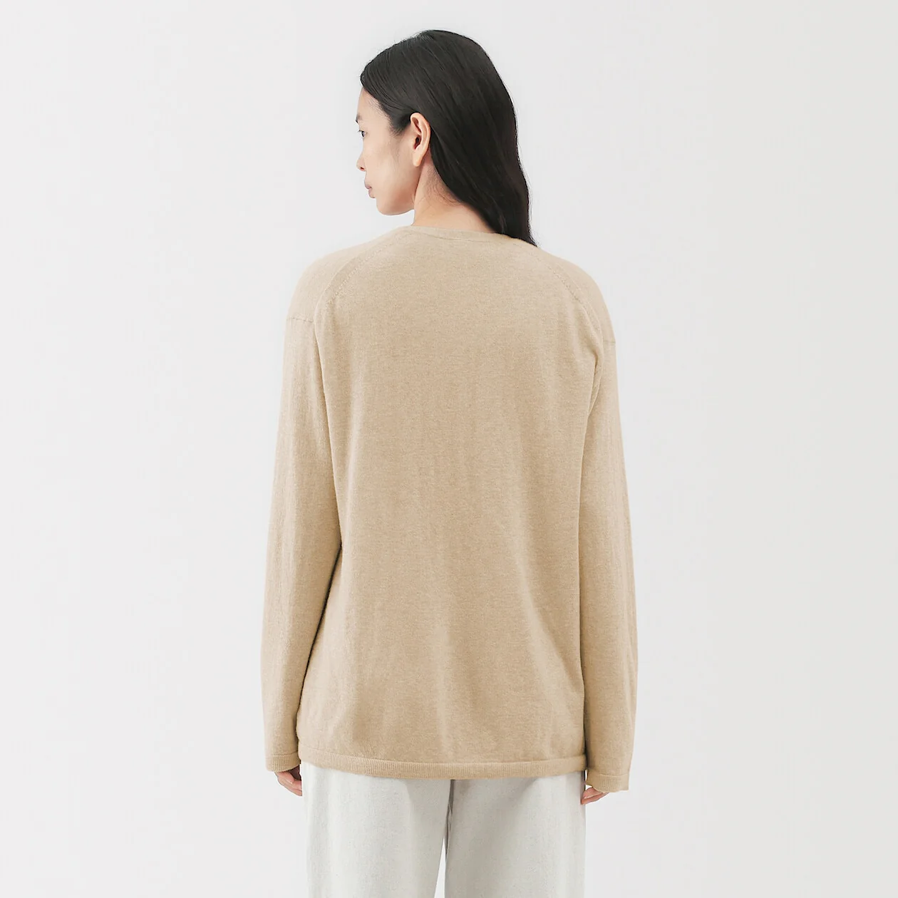 Natural Colour Cashmere Cardigan - Image 8