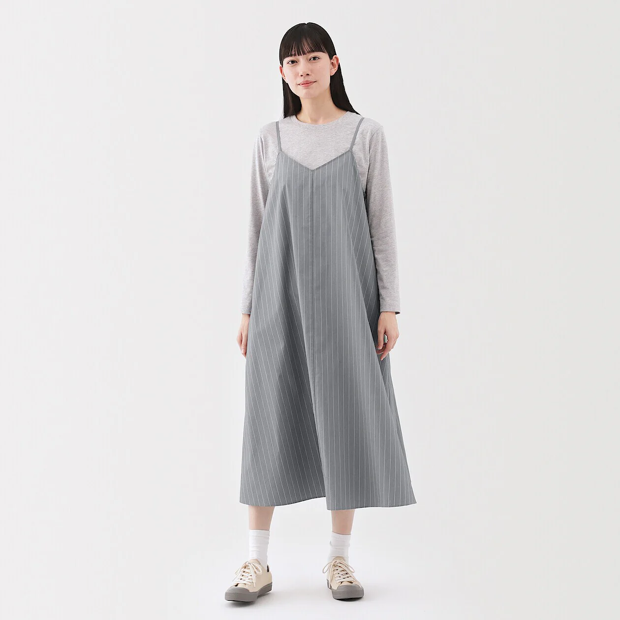 Quick Dry Broadcloth Camisole Dress - Image 19
