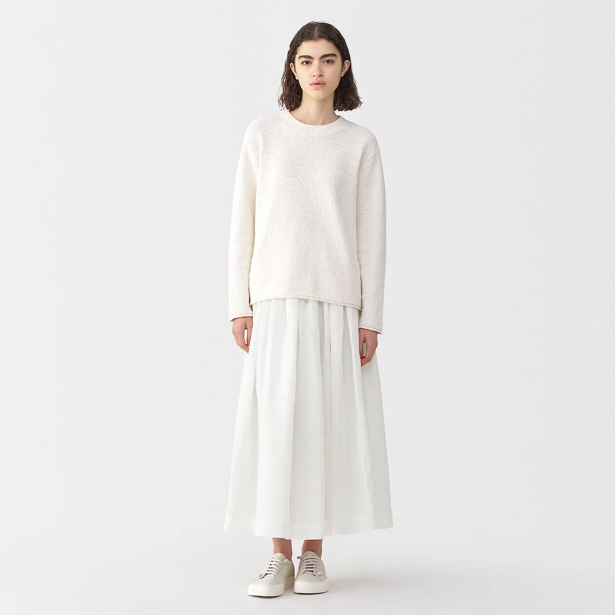 MUJI Labo Ramie Maxi Skirt - Image 11
